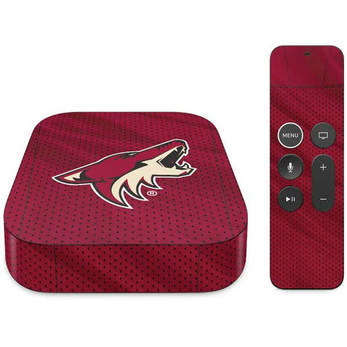NHL Arizona Coyotes Home Jersey Apple TV Skin
